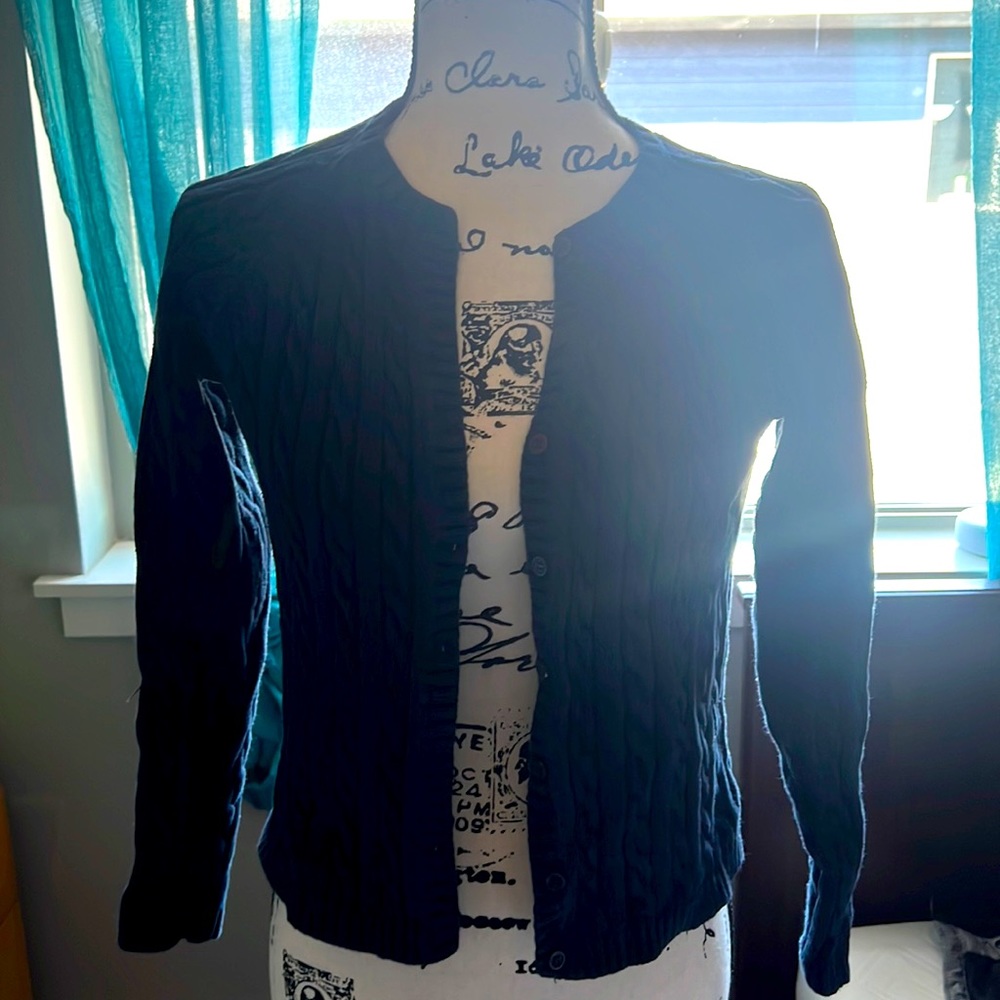 Blue cardigan (3)